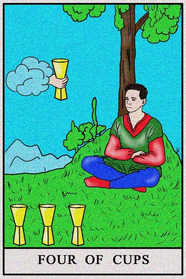 Four of Cups