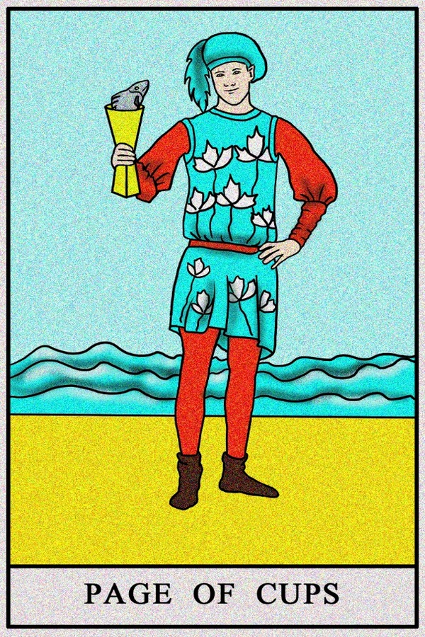 Page of Cups