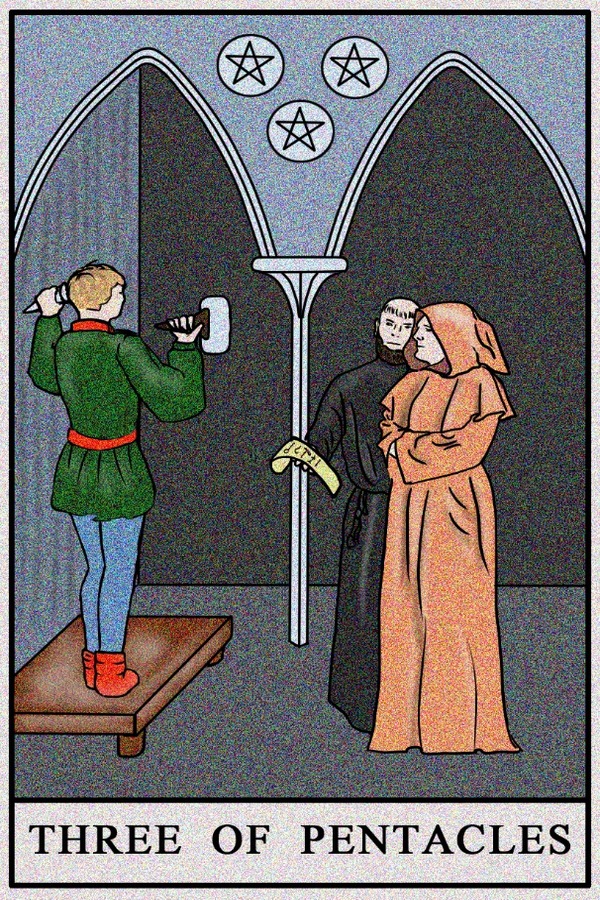 Three of Pentacles