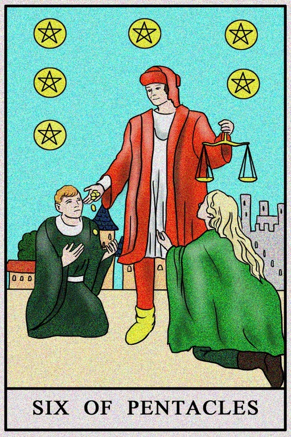 Six of Pentacles