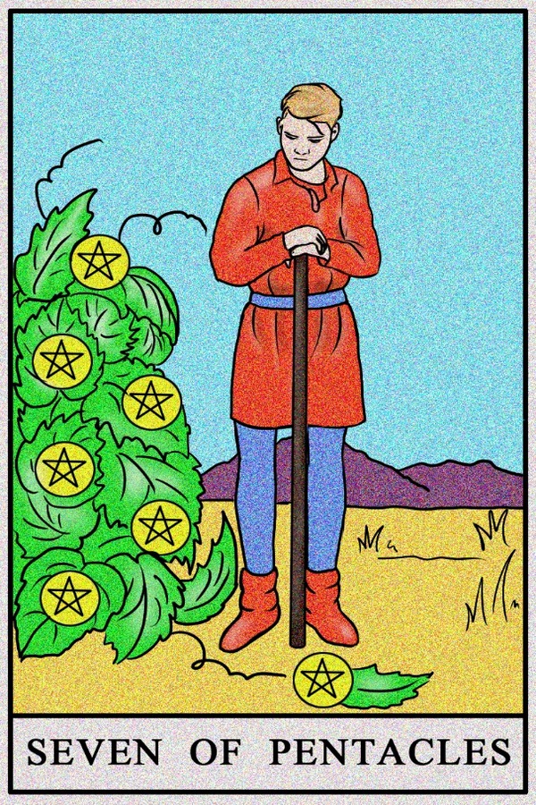 Seven of Pentacles