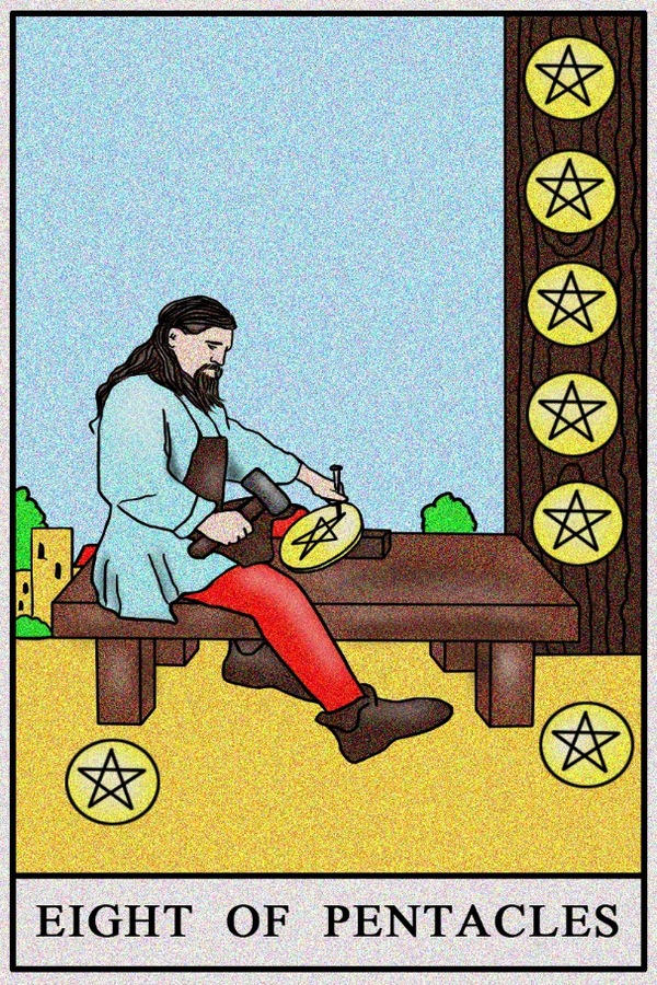 Eight of Pentacles