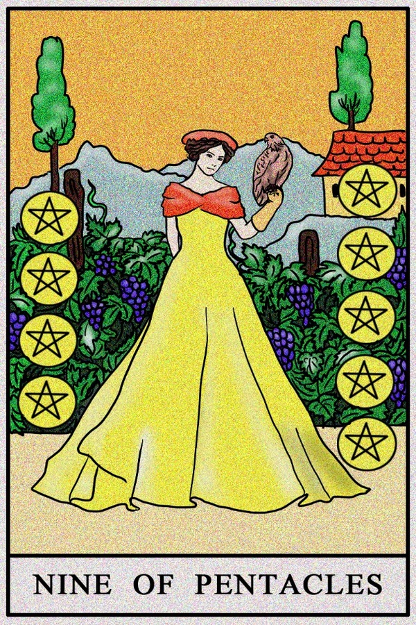 Nine of Pentacles