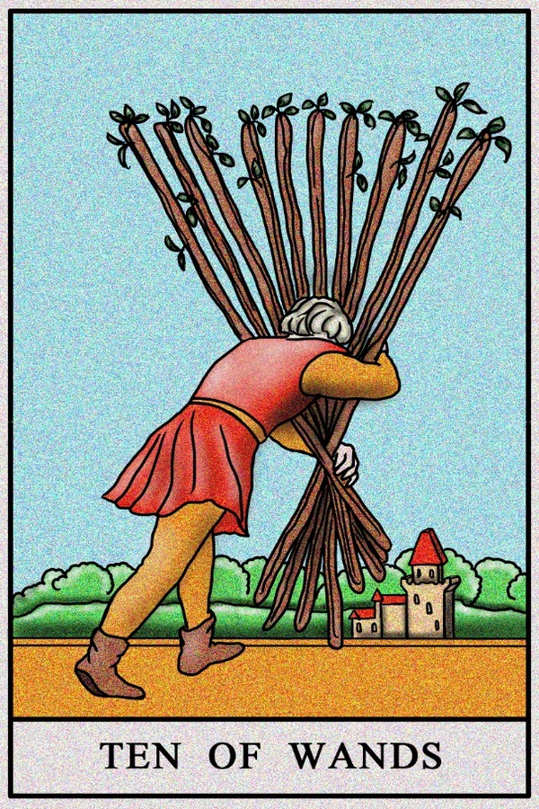 Ten of Wands