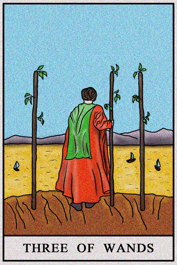 Three of Wands