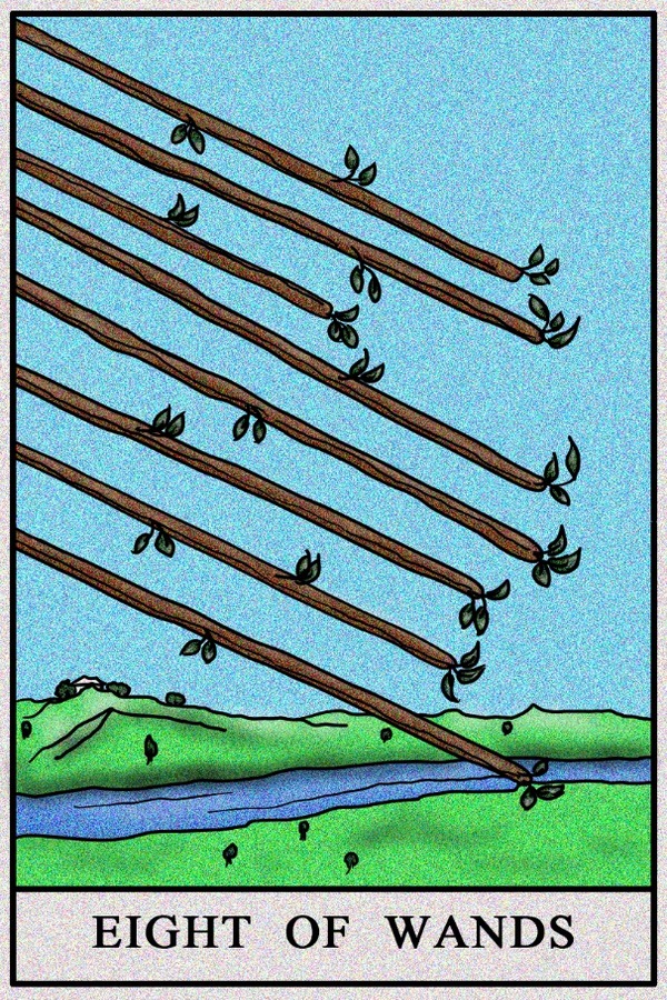 Eight of Wands